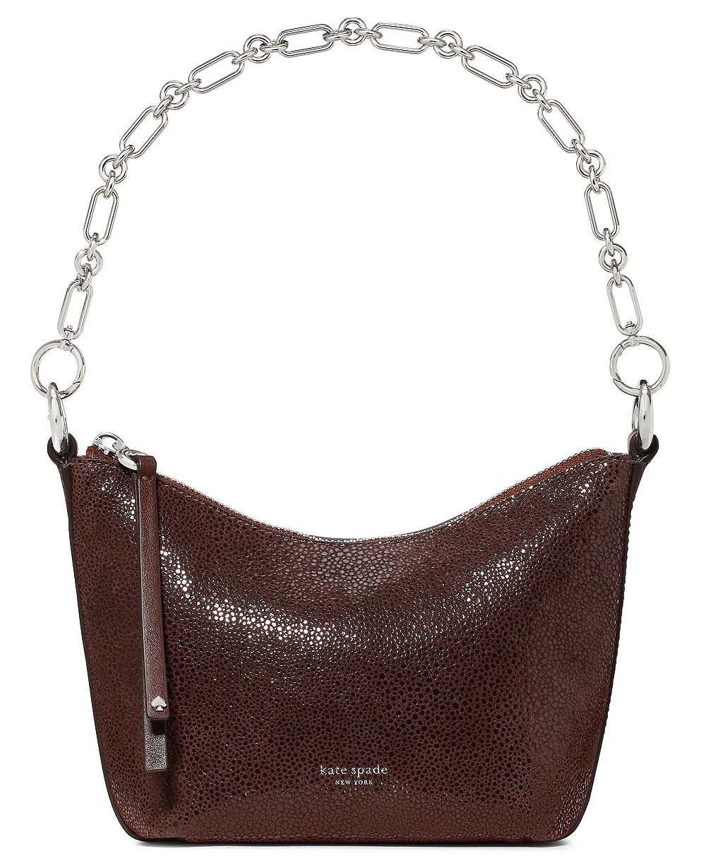 kate spade new york сумка через плечо Halo Dot Suede Small Chain