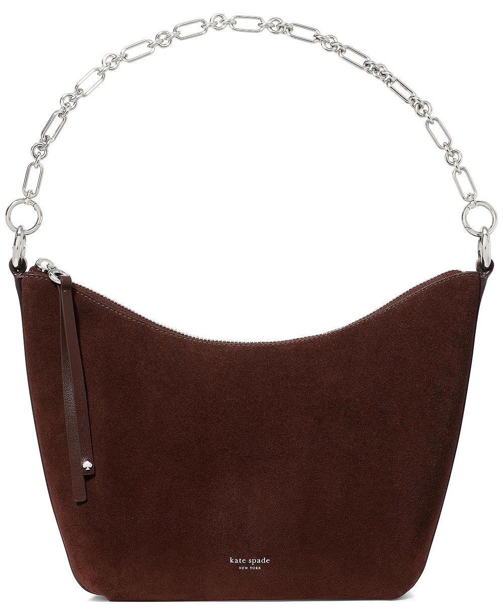 kate spade new york Halo Suede Small Chain Shoulder Bag