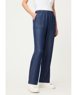 Olsen Women's Soft Denim-Look Pant
