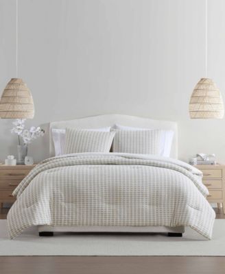 Palm Aire Selena Geometric 3-Piece Comforter Set, King