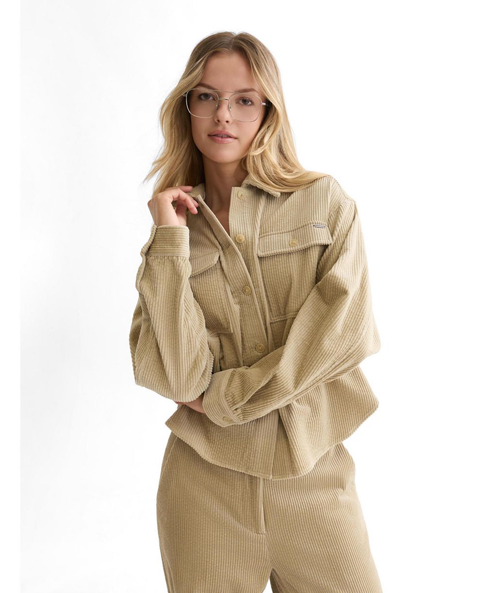 Женская рубашка SCOTCH & SODA Corduroy Long-Sleeve Button-Up