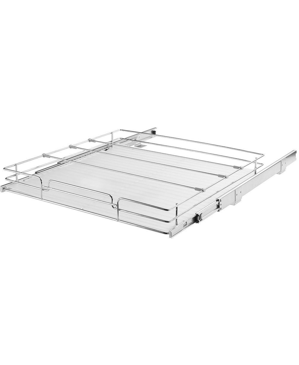 SUGIFT Pull Out Cabinet Organizer Steel Slide Out Pantry Shelf