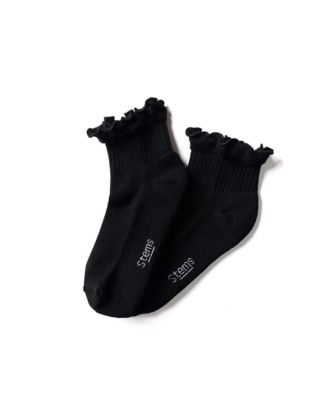 Stems Women's Ruffle Twist Ankle Socks