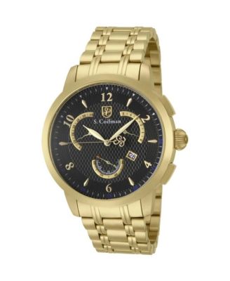 Invicta S.Coifman SC0238 Мужские часы с хронографом, стальным браслетом и циферблатом 45 мм