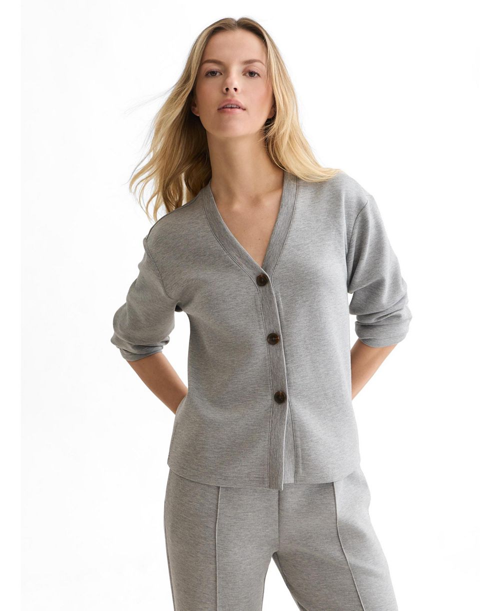 Женский кардиган SCOTCH & SODA V-Neck Button-Down Modal-Polyester Blend
