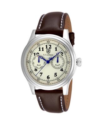 Мужские часы Invicta S.Coifman Heritage с хронографом, циферблатом и браслетом из нержавеющей стали