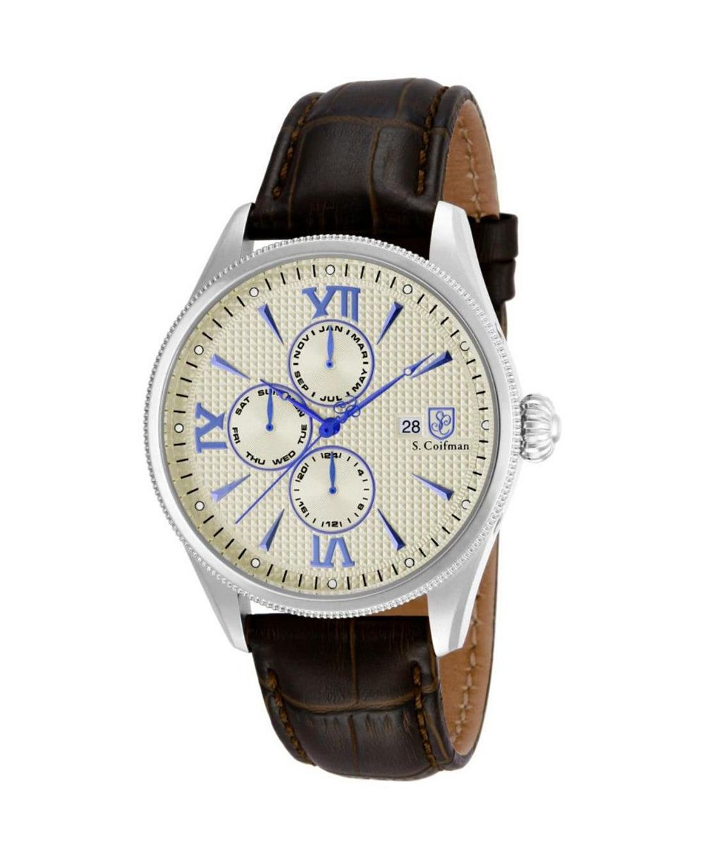 Invicta S.Coifman Men's Heritage Chronograph Dial Stainless Steel Bracelet Watch