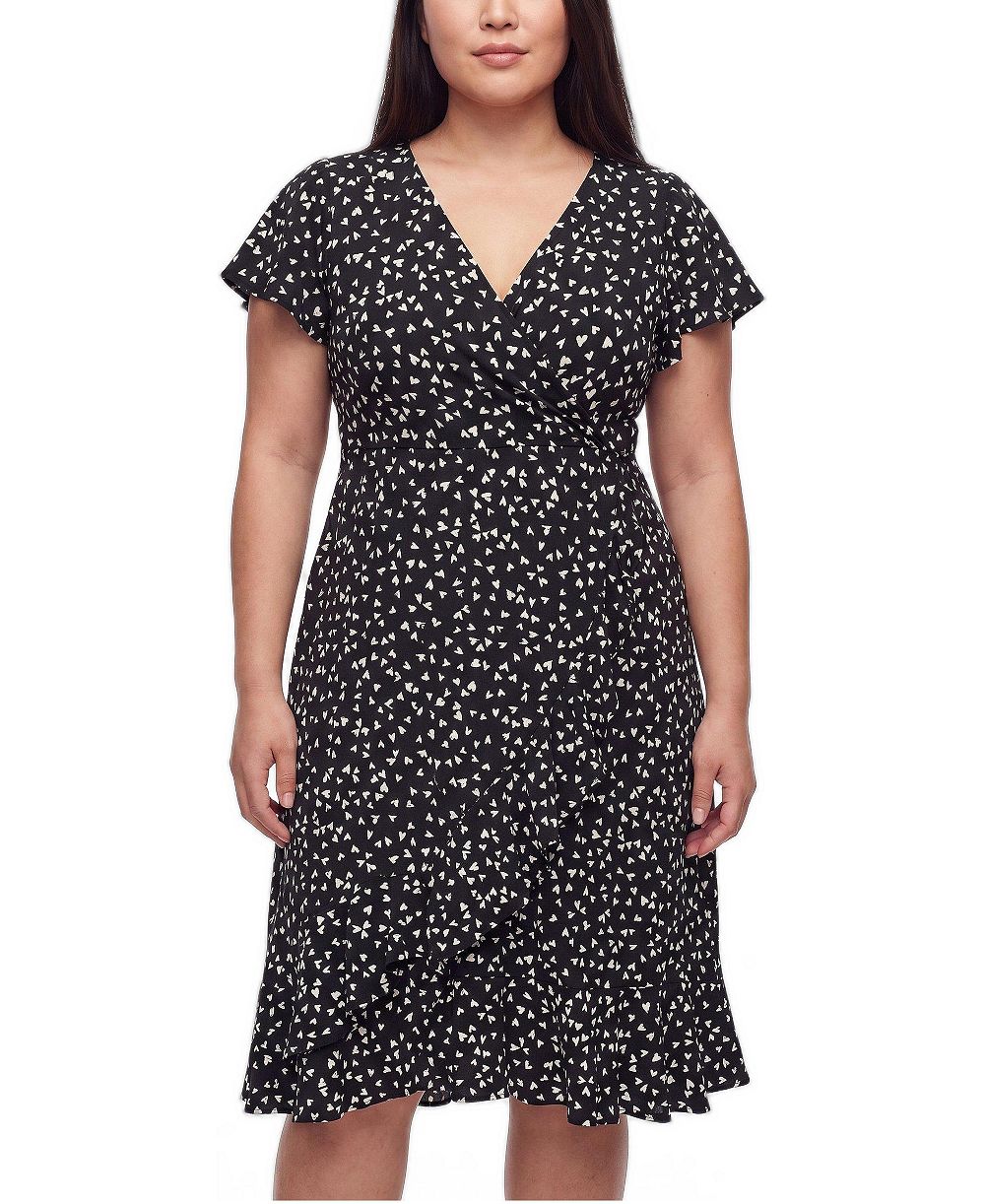 Torrid Plus Size Surplice Midi Dress