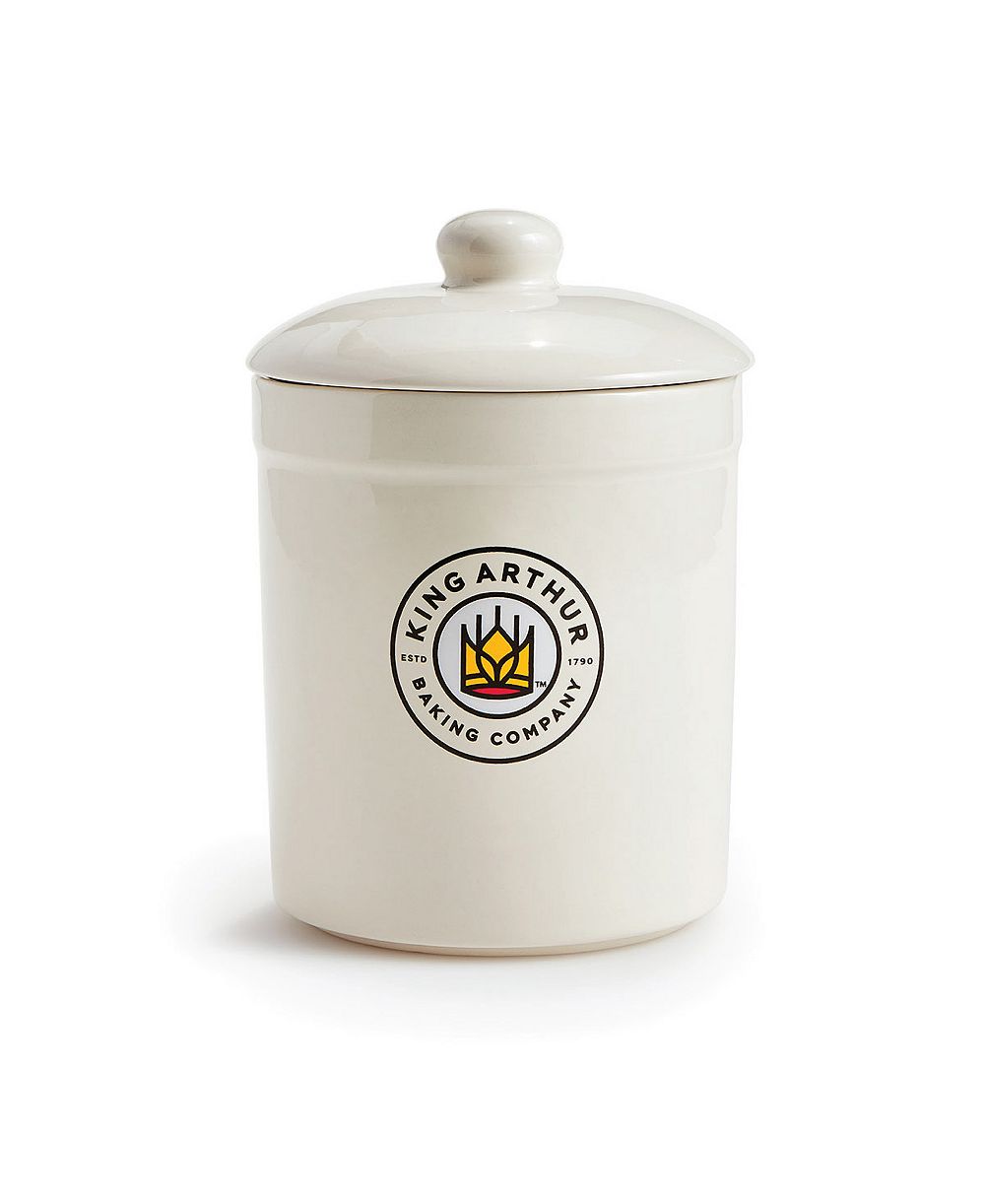 King Arthur Baking Company керамический горшок для закваски Classic Sourdough с крышкой 1-Quart