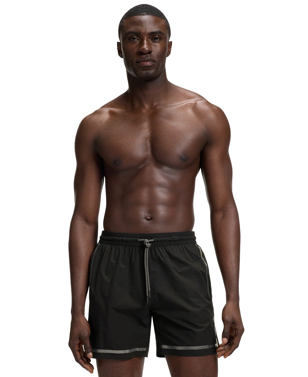 BOSS by Hugo Boss мужские плавки с логотипом и полосками, 6 дюймов