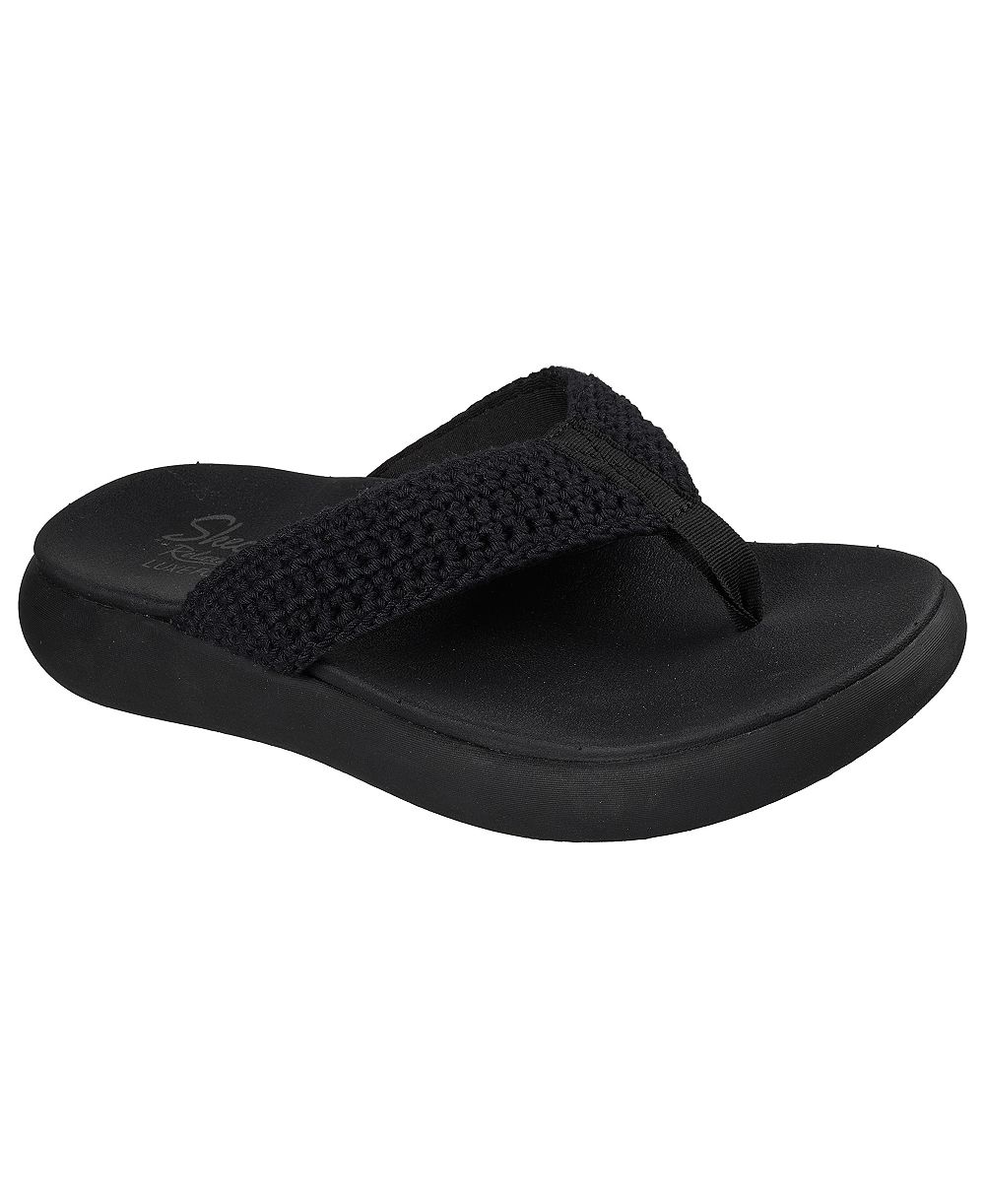 Женские шлепанцы Skechers Relaxed Fit: Asana Luxe - Valley Chic 2