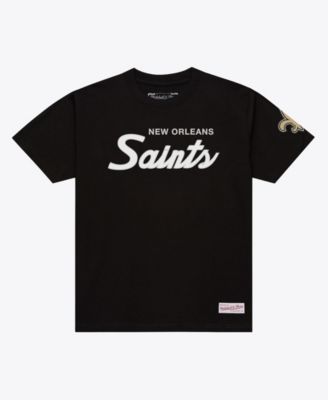 Мужская классическая футболка Mitchell & Ness Black New Orleans Saints Head Coach