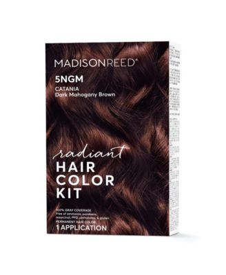 Madison Reed 8-Piece Catania Dark Mahogany Brown Radiant Hair Color Kit