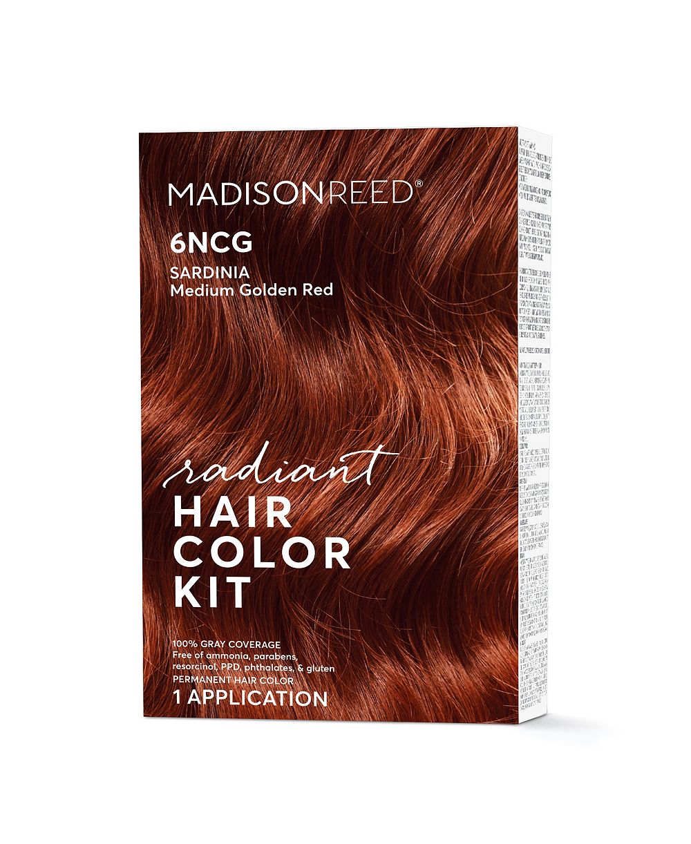 Набор для окрашивания волос Madison Reed Sardinia 8-Piece Medium Gold Red Radiant