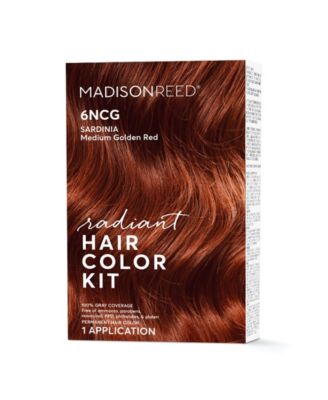 Madison Reed 8-Piece Sardinia Medium Gold Red Radiant Hair Color Kit