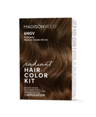 Madison Reed 8-Piece Tuscany Medium Gold Brown Radiant Hair Color Kit