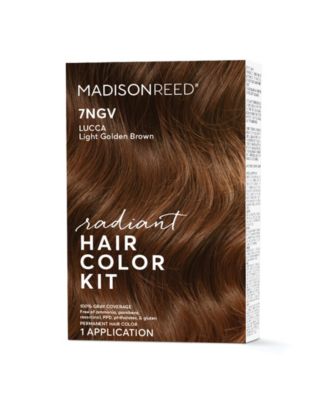 Madison Reed 8-Piece Lucca Light Golden Brown Radiant Hair Color Kit