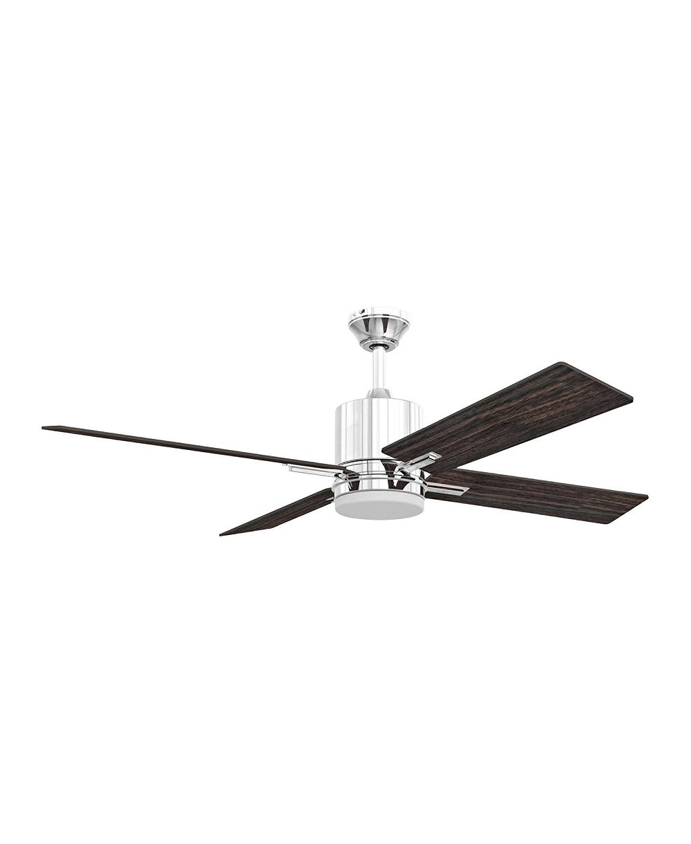 Craftmade 52" Craftmade Teana Chrome LED Ceiling Fan с настенным управлением
