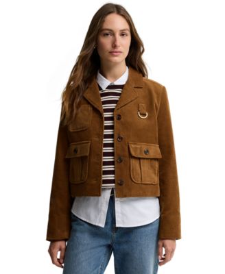 Barbour женская укороченная куртка из вельвета Emmy