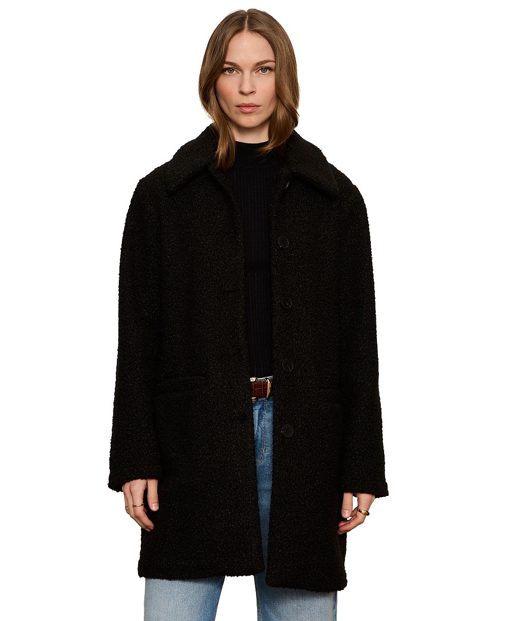 Sanctuary Women's Upside Mid-Length Faux Fur Jacket