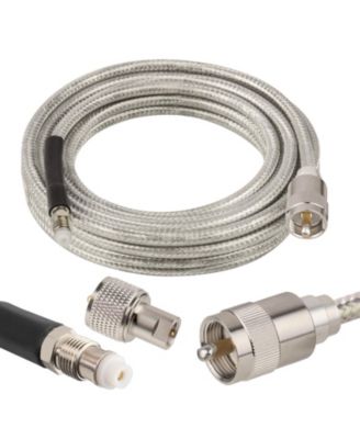 Lofree RG8X коаксиальный кабель для наружной установки с двойной защитой, 10 футов