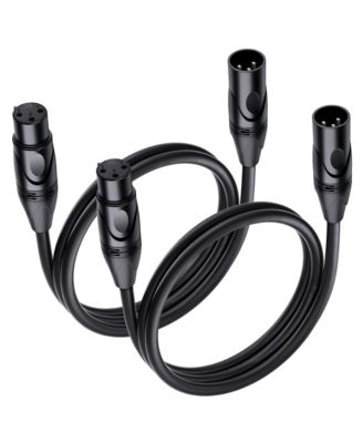 Lofree: микрофон XLR с балансными кабелями из бескислородной меди 21 AWG, упаковка из 2 шт.