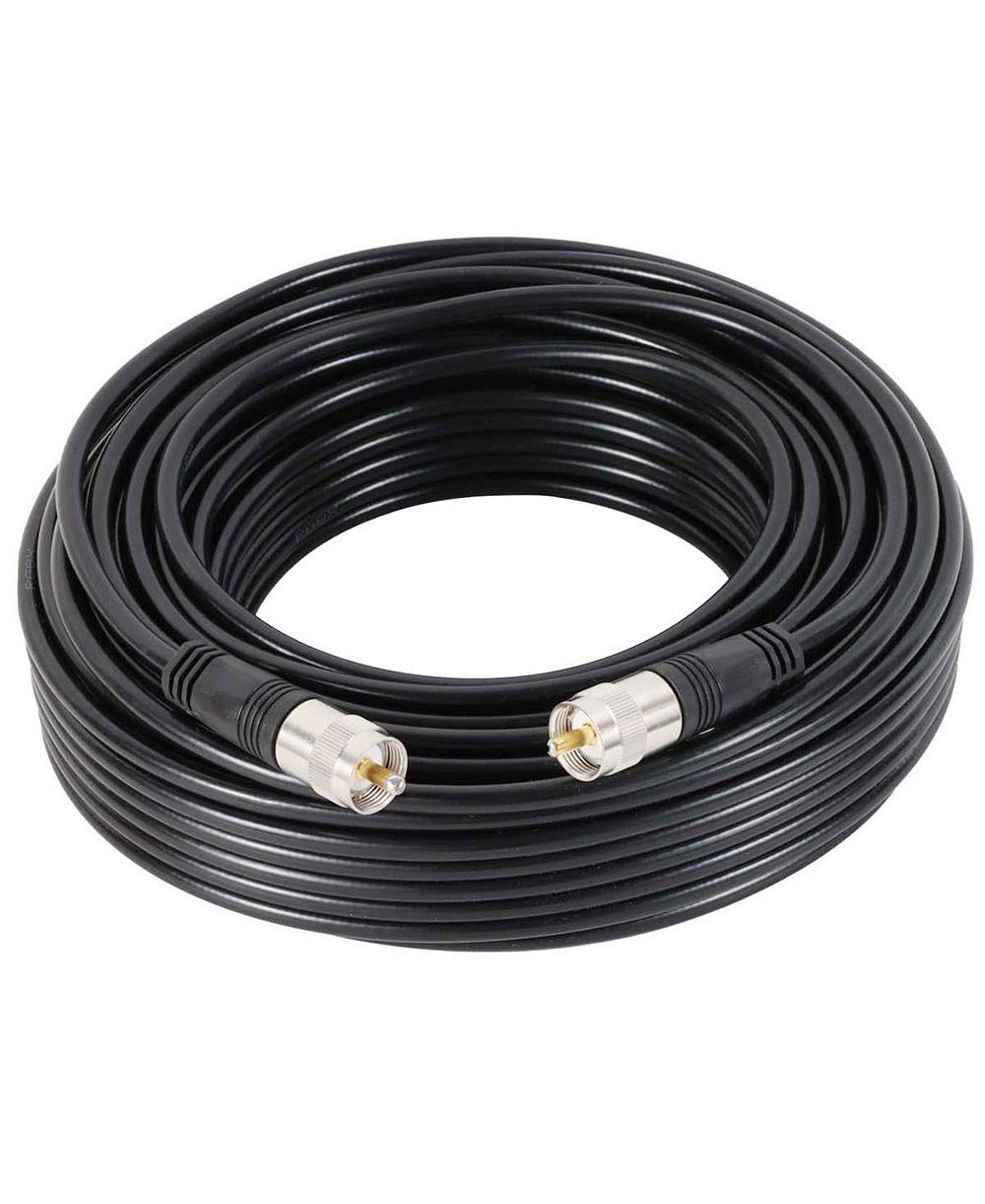 Lofree RG8X Коаксиальный кабель с оловянно-покрытой медью и разъемами UHF PL259, 50 Ом