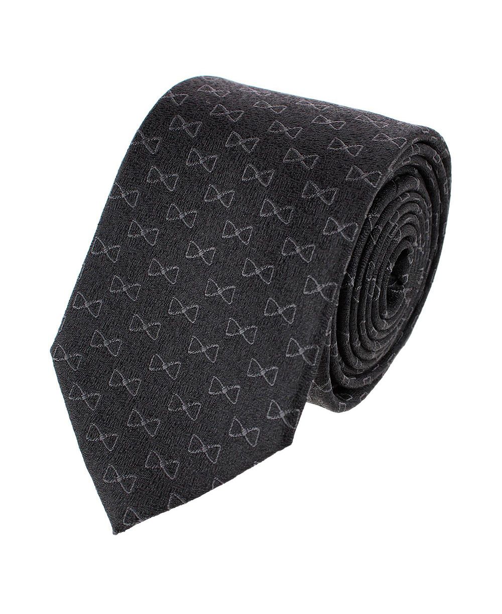Мужской шелковый галстук TRAFALGAR Signature Logo Silk Novelty Necktie