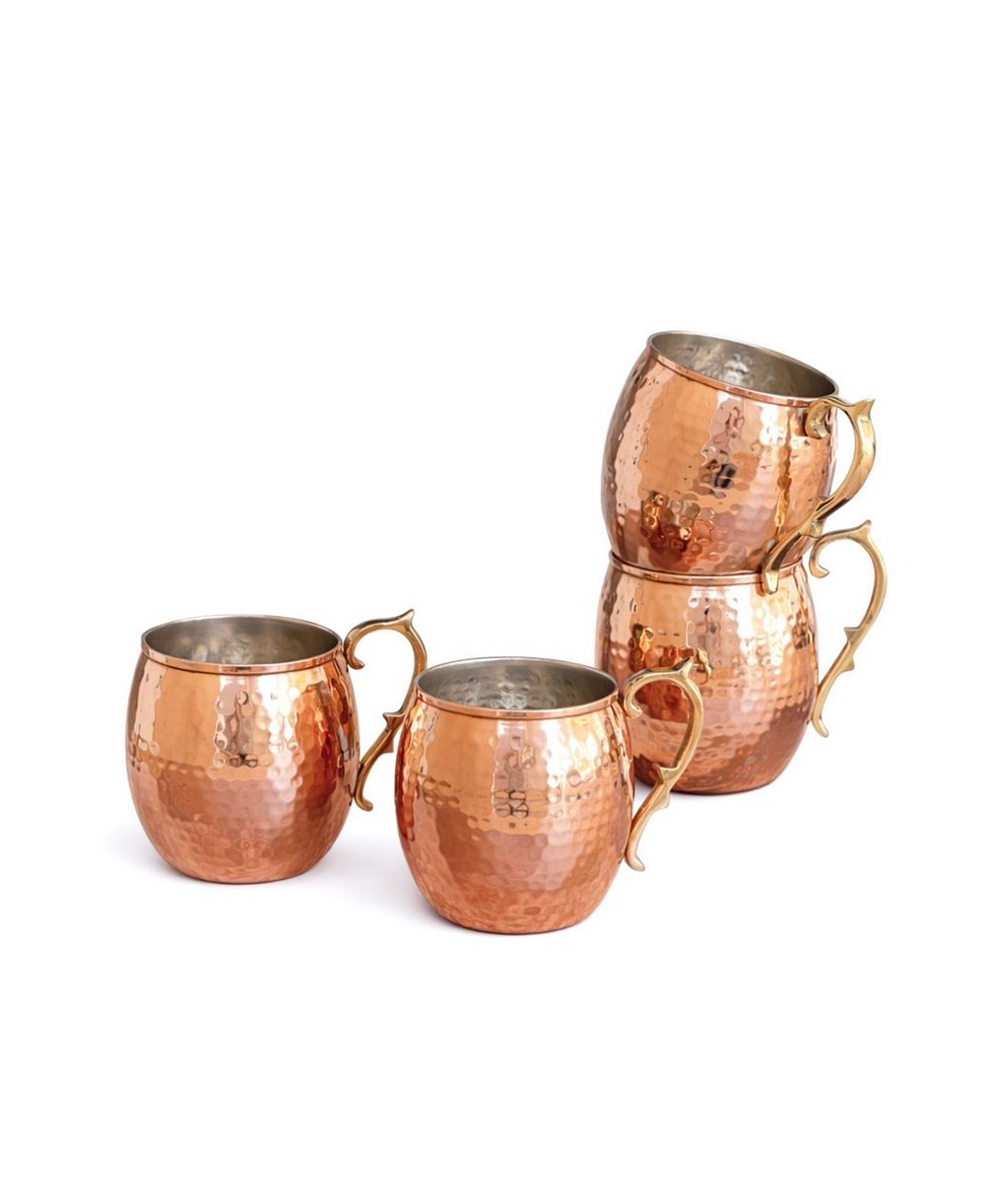 Набор кружек Coppermill Kitchen CMK в винтажном стиле Moscow Mule, 2 штуки