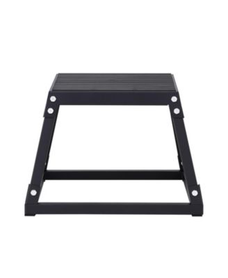 VEVOR 12" плиометрическая коробка для прыжков, фитнес, упражнение, степ, кросс, черная