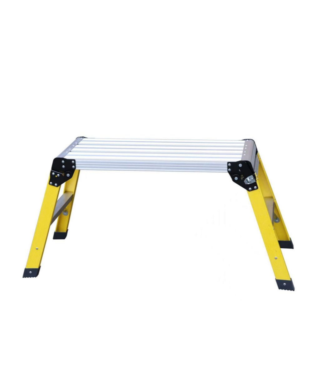 Streamdale Furniture  Aluminum Step Ladder Heavy Duty Foldable Aluminum Platform 330 Lbs Capacity
