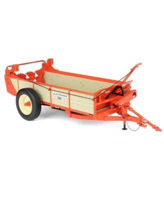 Spec Cast 1/16 масштаб Allis Chalmers 281 тележка для разбрасывания навоза с вращающимися барабанами и резиновыми катковыми колесами