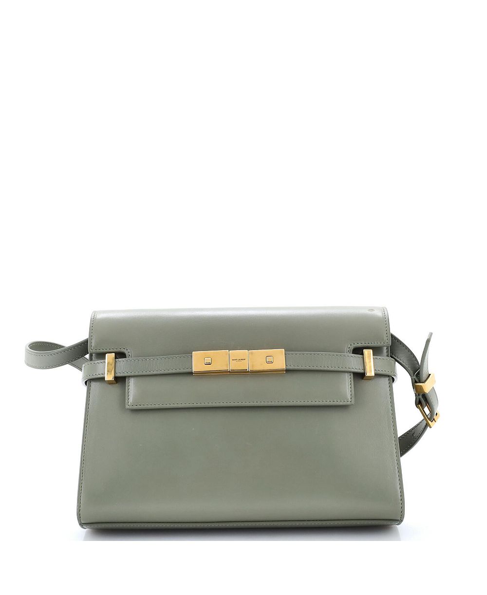 Pre-Owned Saint Laurent Small Manhattan Shoulder Bag Leather