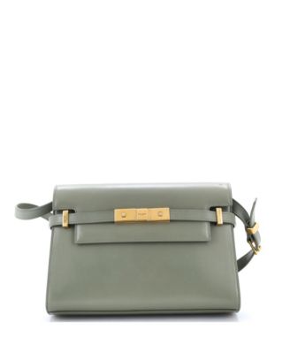 Saint Laurent Small Manhattan сумка через плечо кожаная Pre-Owned