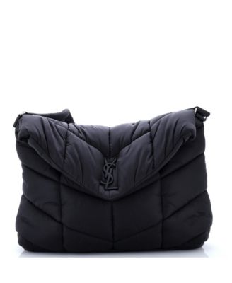 Сумка через плечо Saint Laurent Loulou Puffer стеганая Econyl, б/у