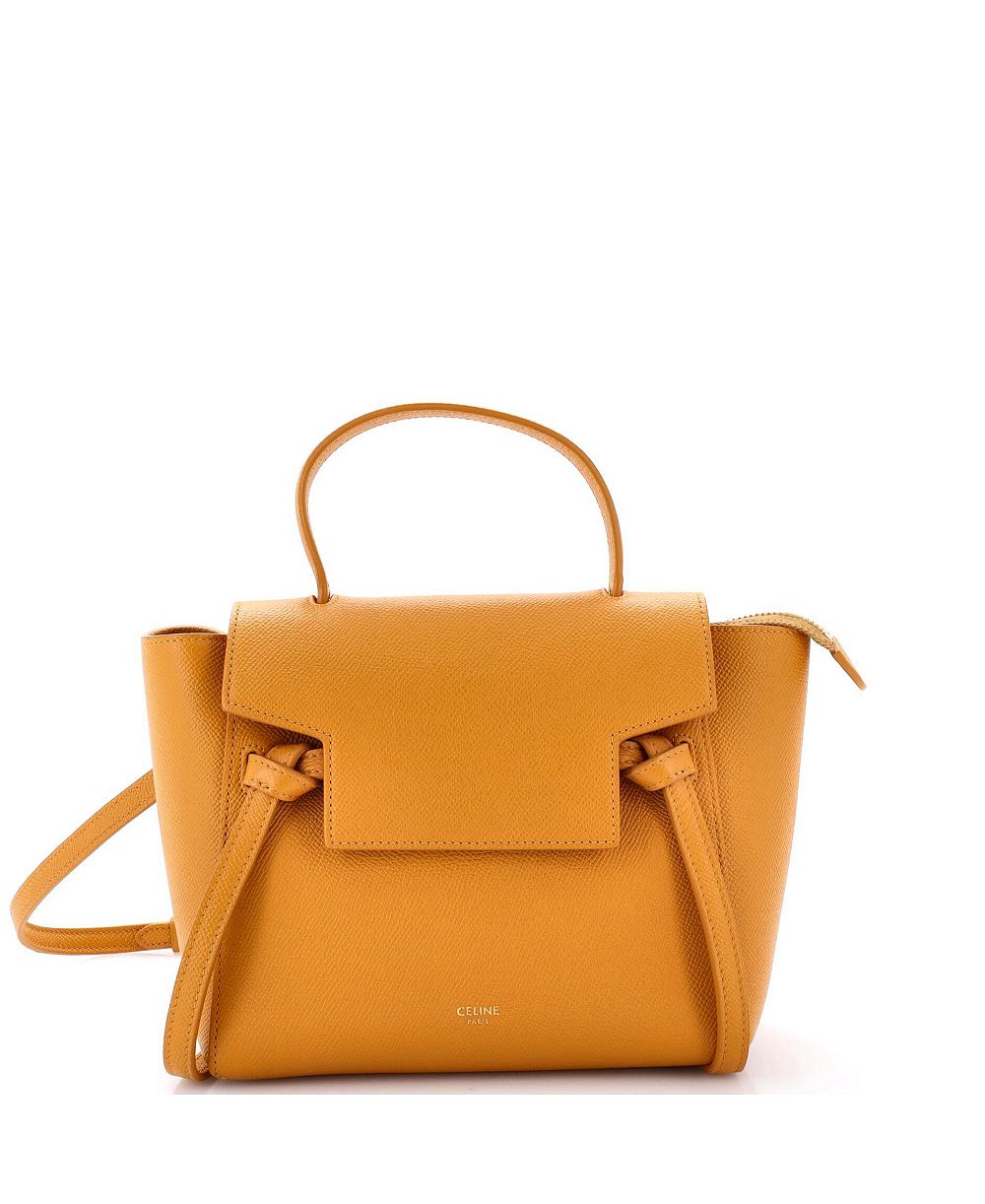 Сумка Celine Nano Belt Bag Pre-Owned Textured Leather