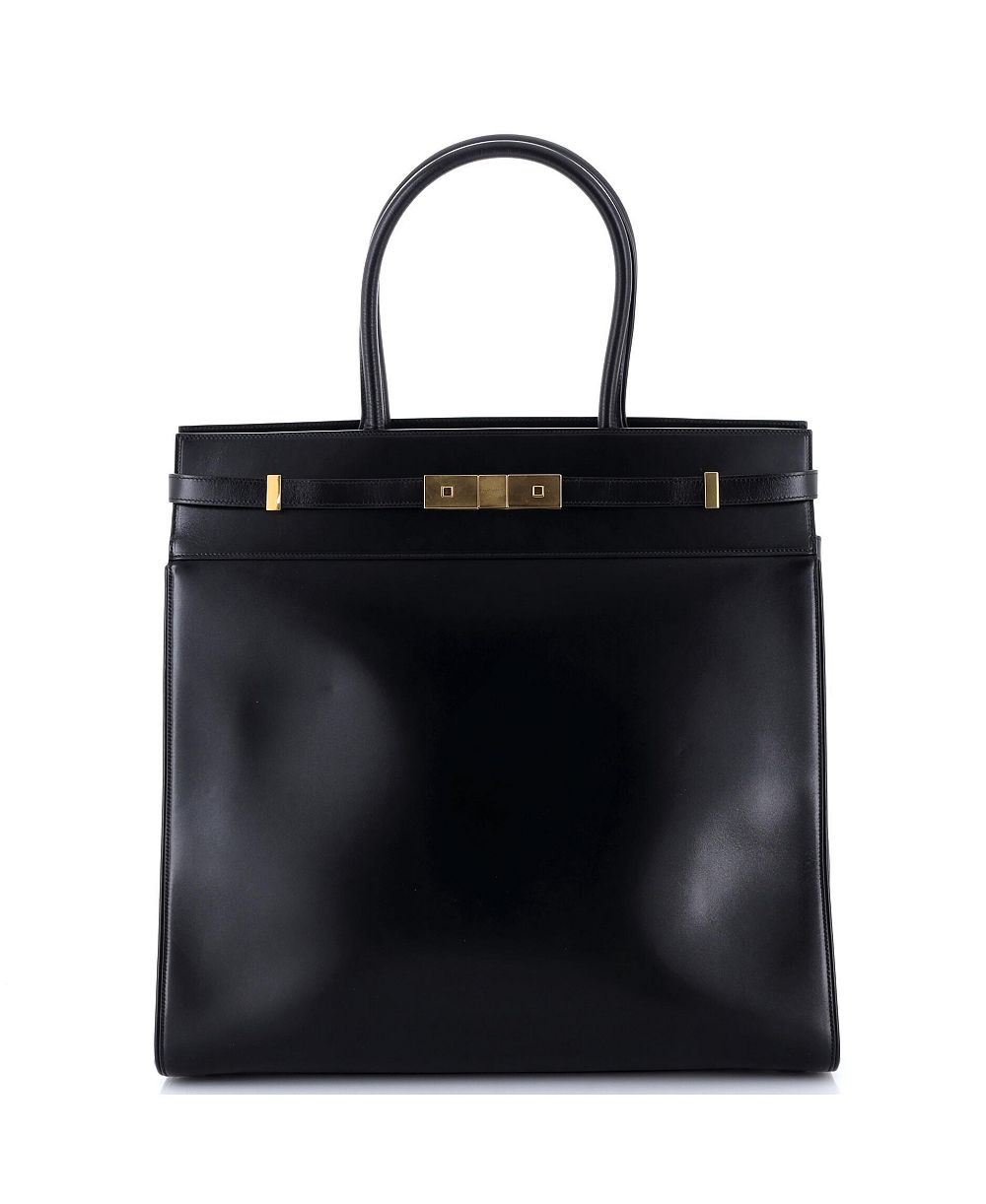 Pre-Owned Saint Laurent North South Manhattan Tote Leather