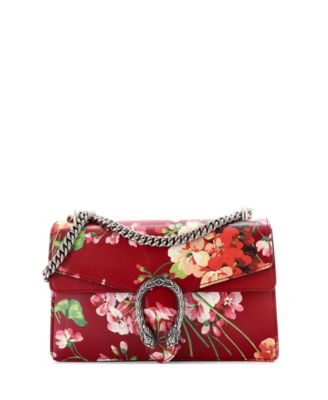 Сумка Gucci Small Dionysus Blooms Print из кожи Pre-Owned