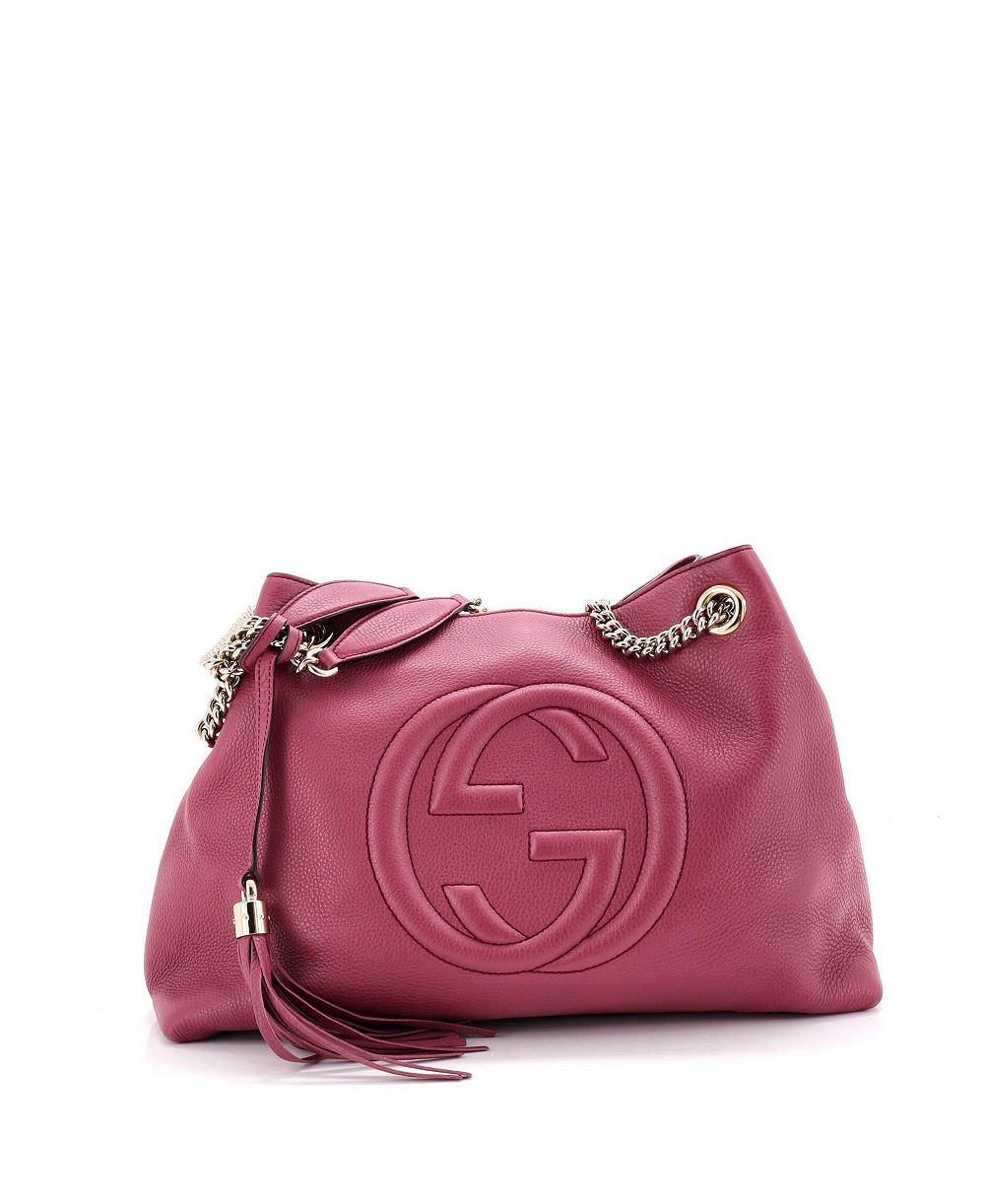 Сумка через плечо Gucci Soho из кожи, б/у