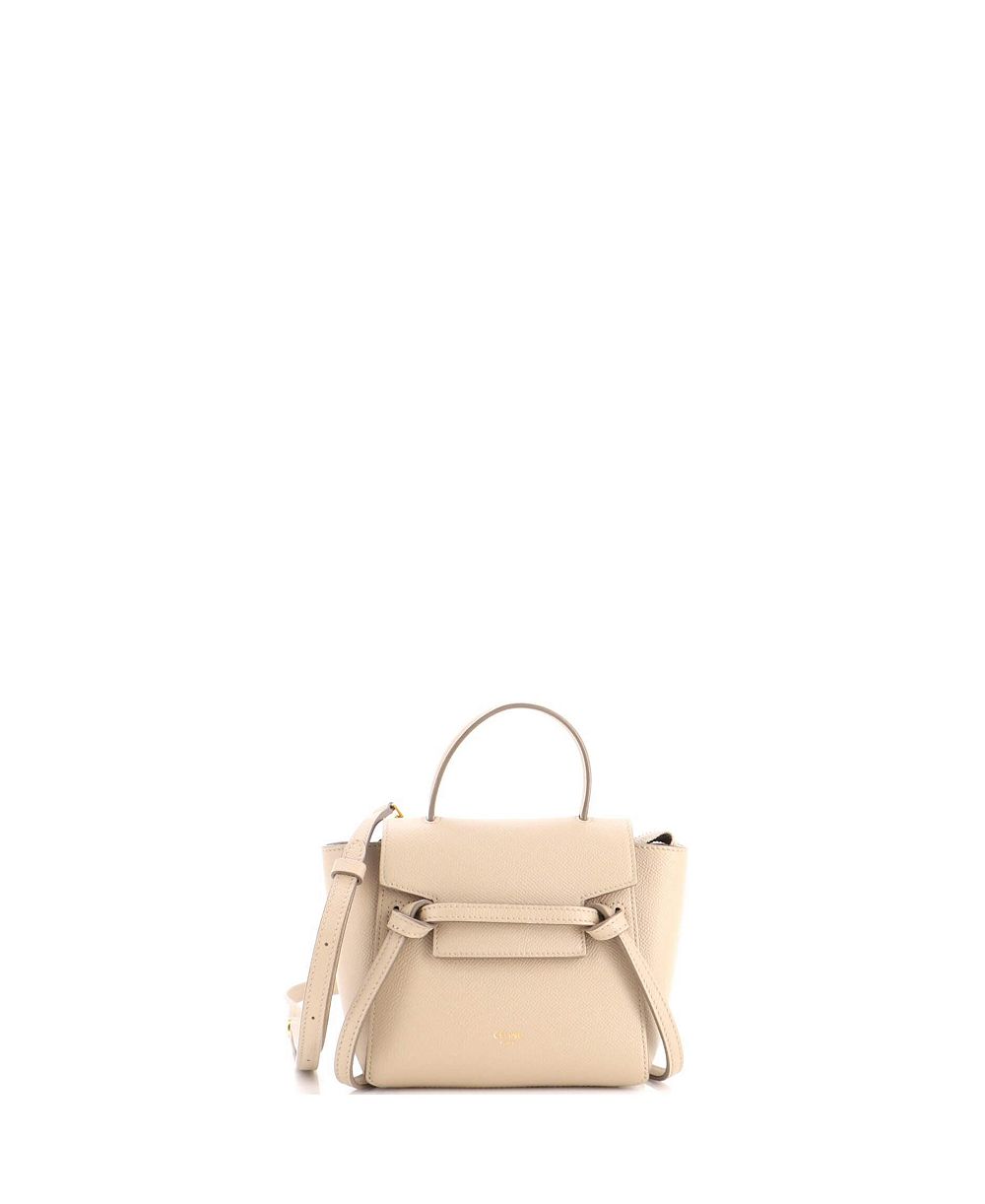 Pre-Owned Celine Pico Belt Bag Textured Leather