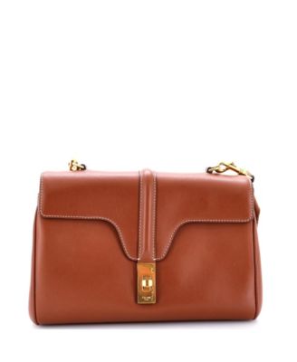 Pre-Owned Celine Teen Soft 16 Bag Smooth Calfskin