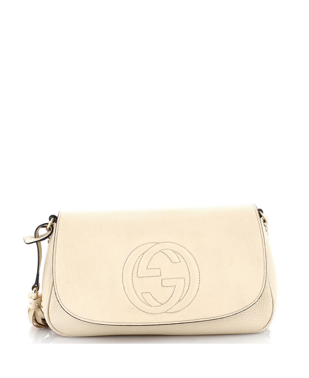 Gucci Soho Chain Crossbody сумка из кожи, б/у