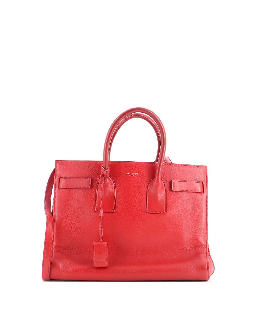 Pre-Owned Saint Laurent Small Sac de Jour Bag Leather