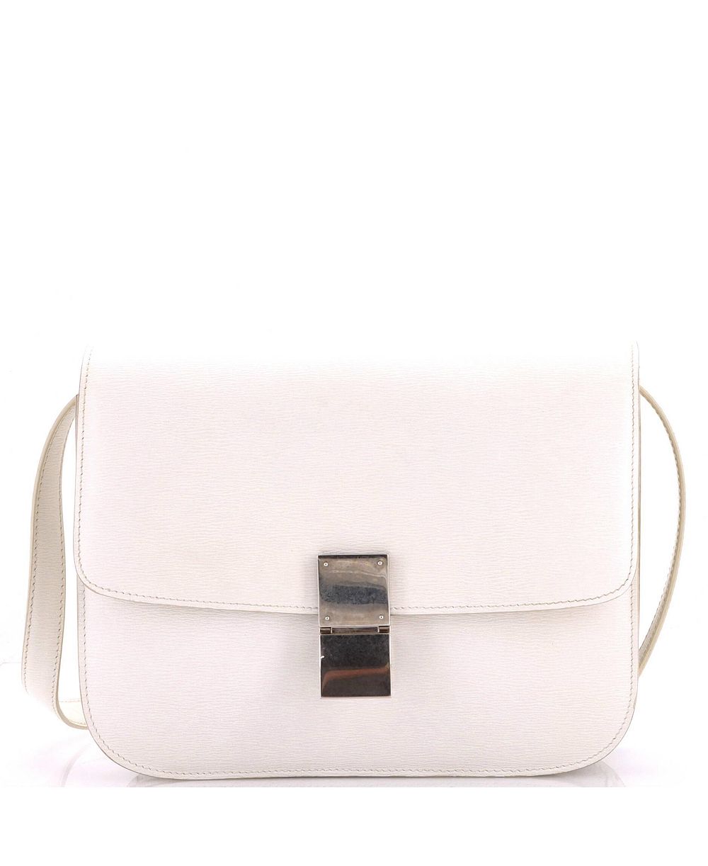 Celine сумка Classic Box, кожа Grainy, б/у, Medium
