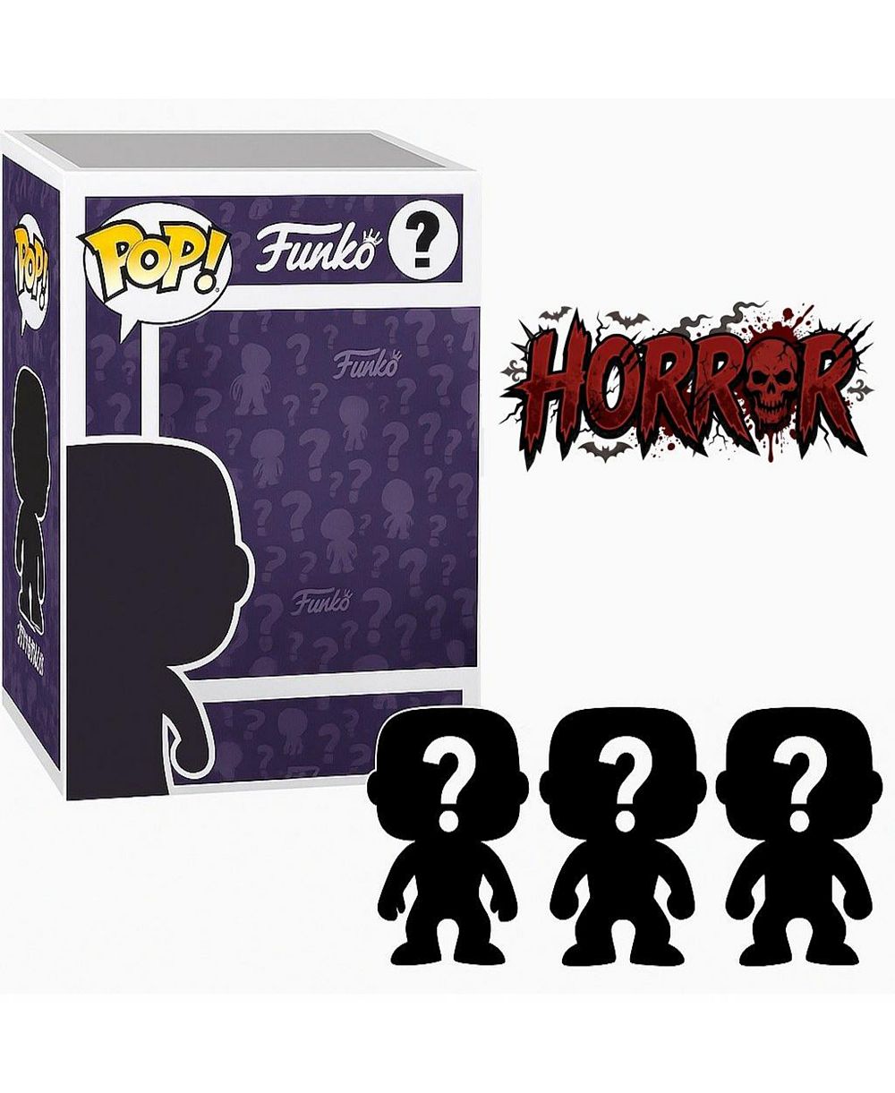Funko Pop! Horror набор из 3 виниловых фигурок в слепой коробке, от 4 лет