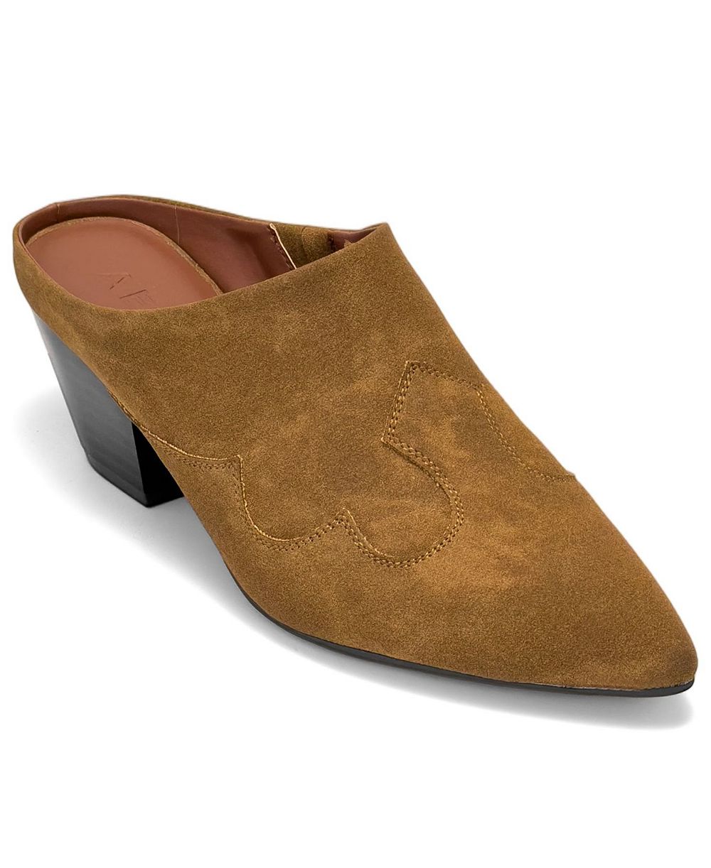 Aerosoles Women's Mara Block Heel Dress Mules