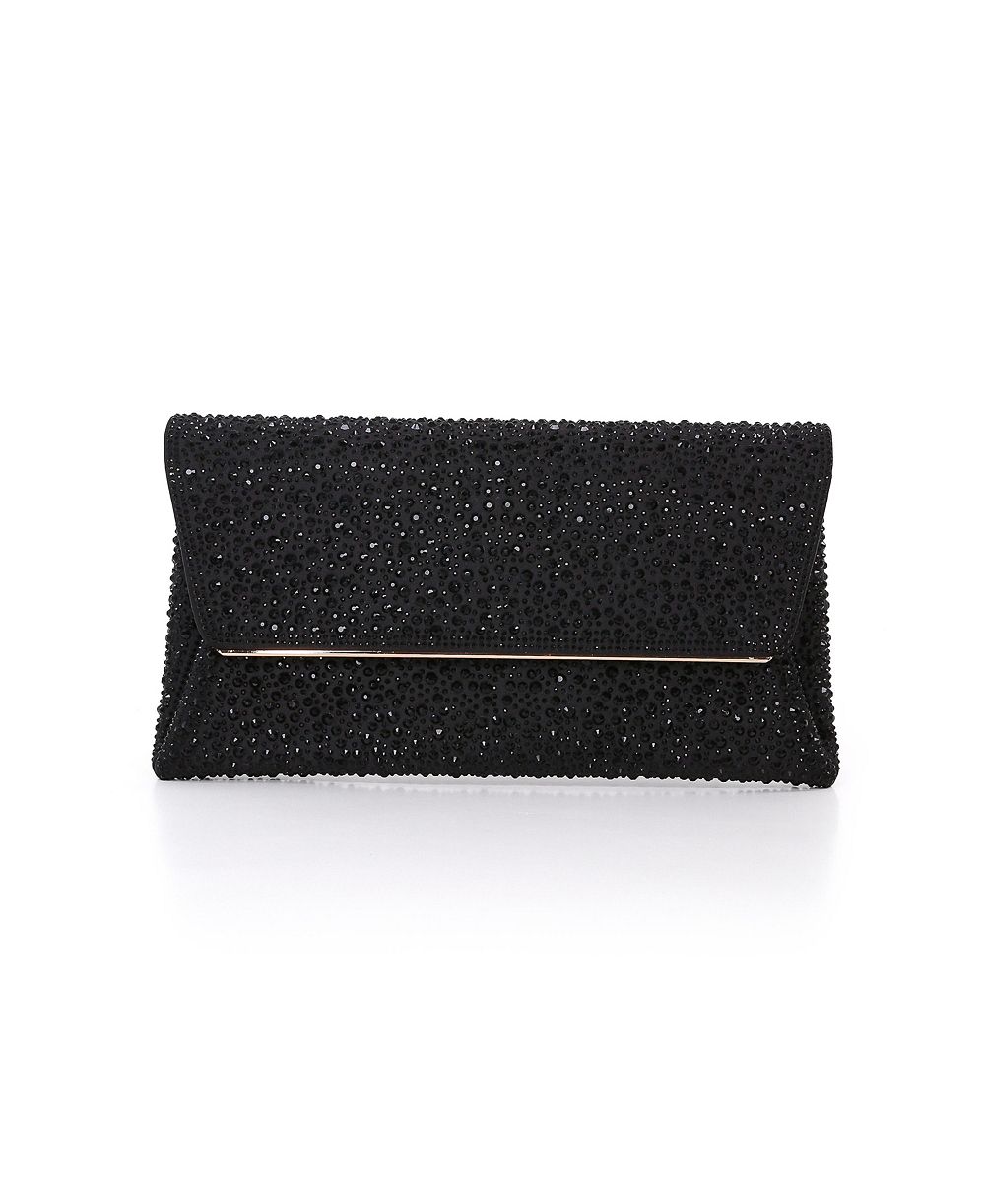 Jewel Badgley Mischka Woman's Juliet Mixed Crystal Envelope Clutch