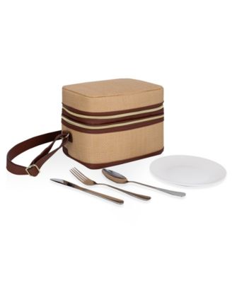 Сумка-ланчбокс Picnic Time Margot Insulated 5-Piece с набором столовых приборов