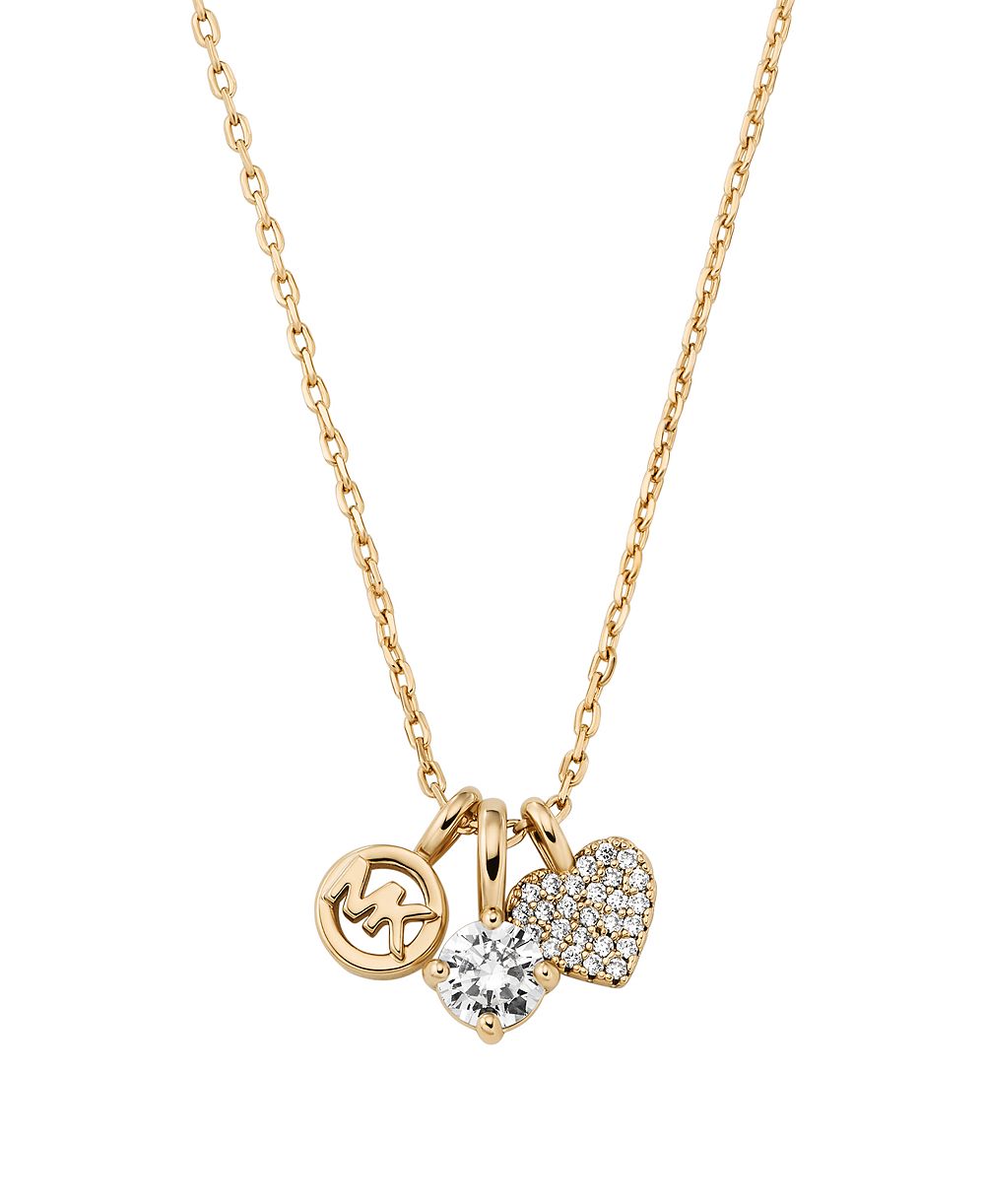 Подвесное ожерелье Michael Kors с металлическим шармом