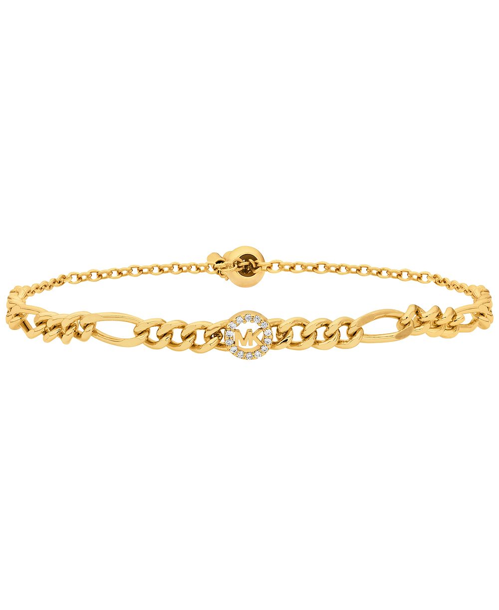 MICHAEL Michael Kors браслет с логотипом и цепью Фигаро